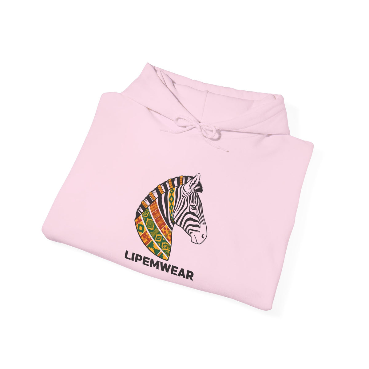 Lipemwear Kente Zebra Hoodie