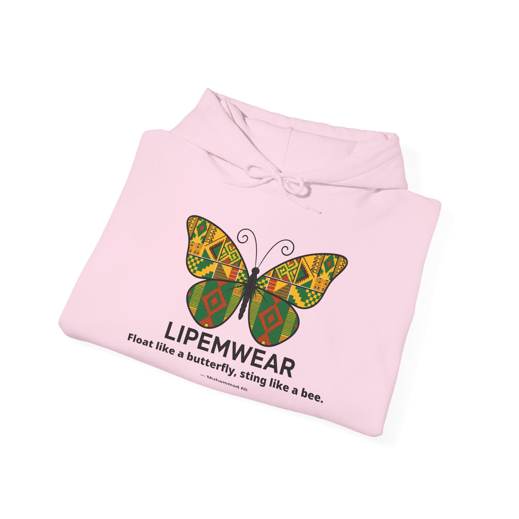 Lipemwear Kente Butterfly Hoodie