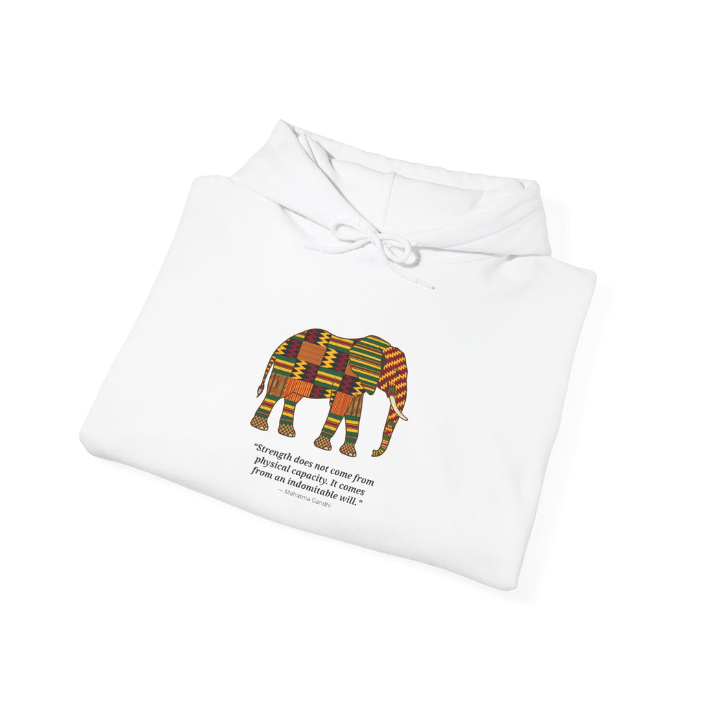 Kente Elephant Hoodie