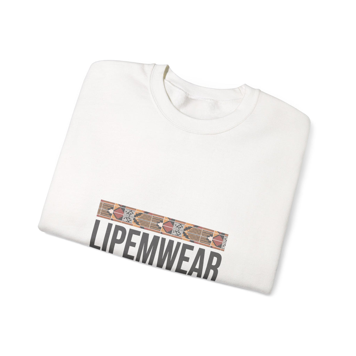 Lipemwear Kente Wordmark Sweatshirt
