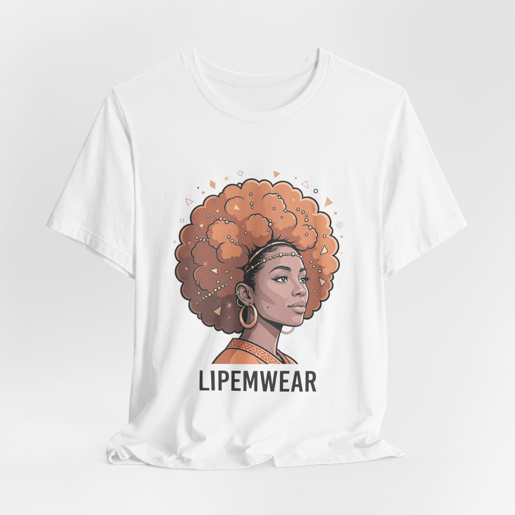 Lipemwear Golden Afro Tee