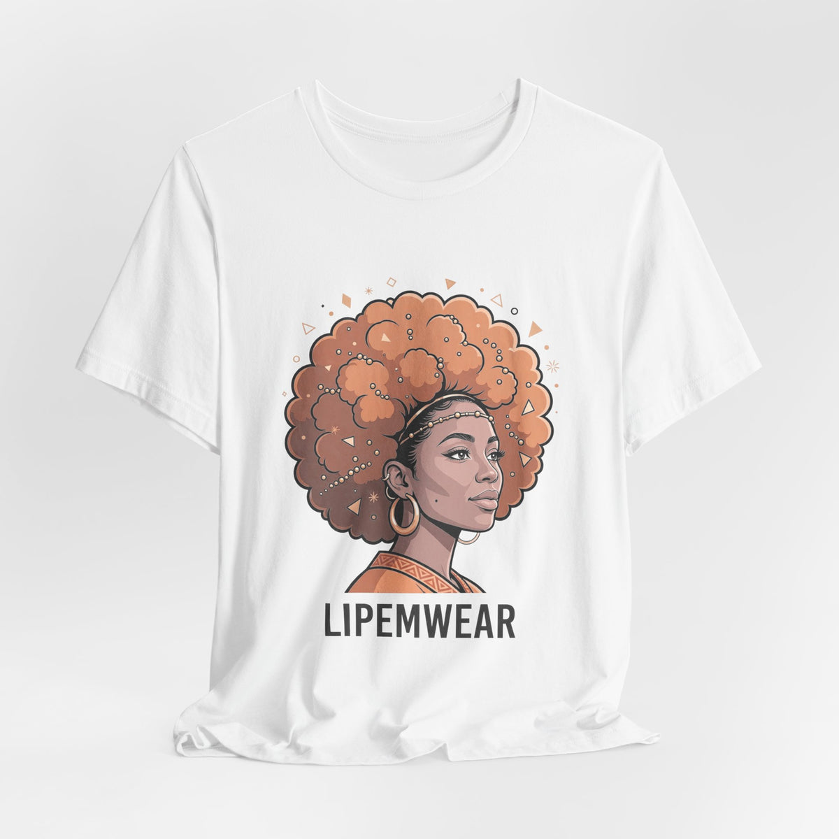 Lipemwear Golden Afro Tee