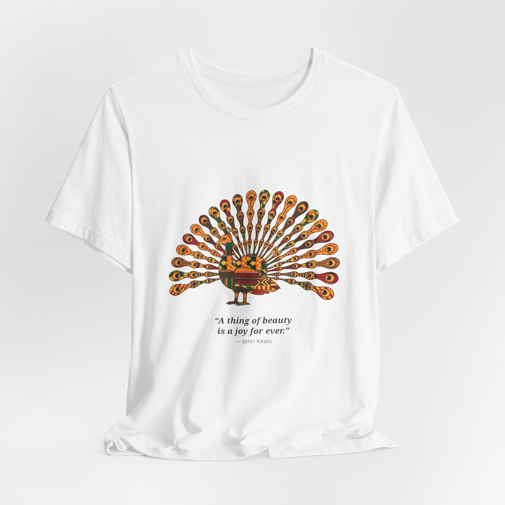 Kente Peacock Tee