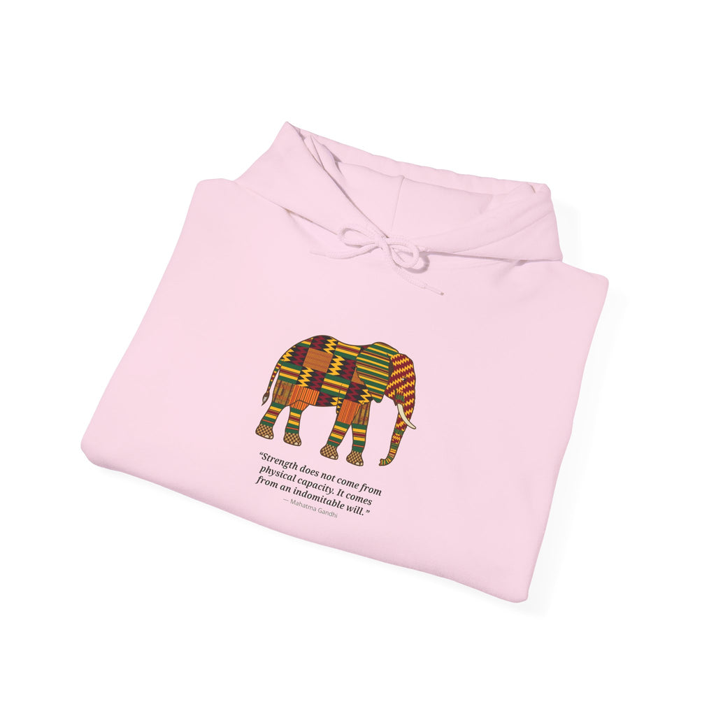 Kente Elephant Hoodie