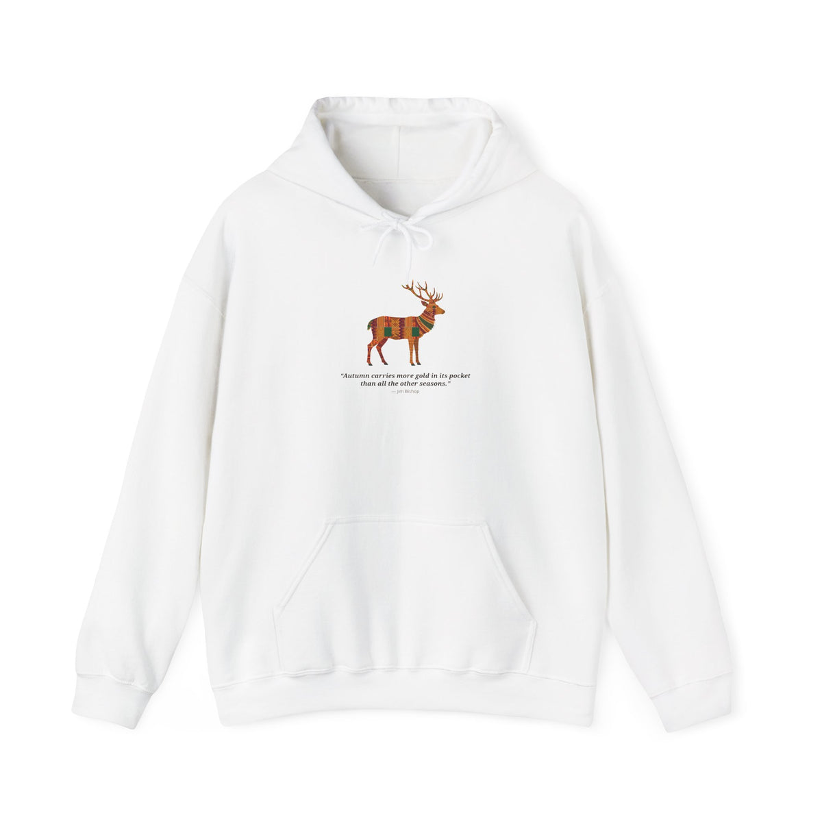 Kente Stag Hoodie