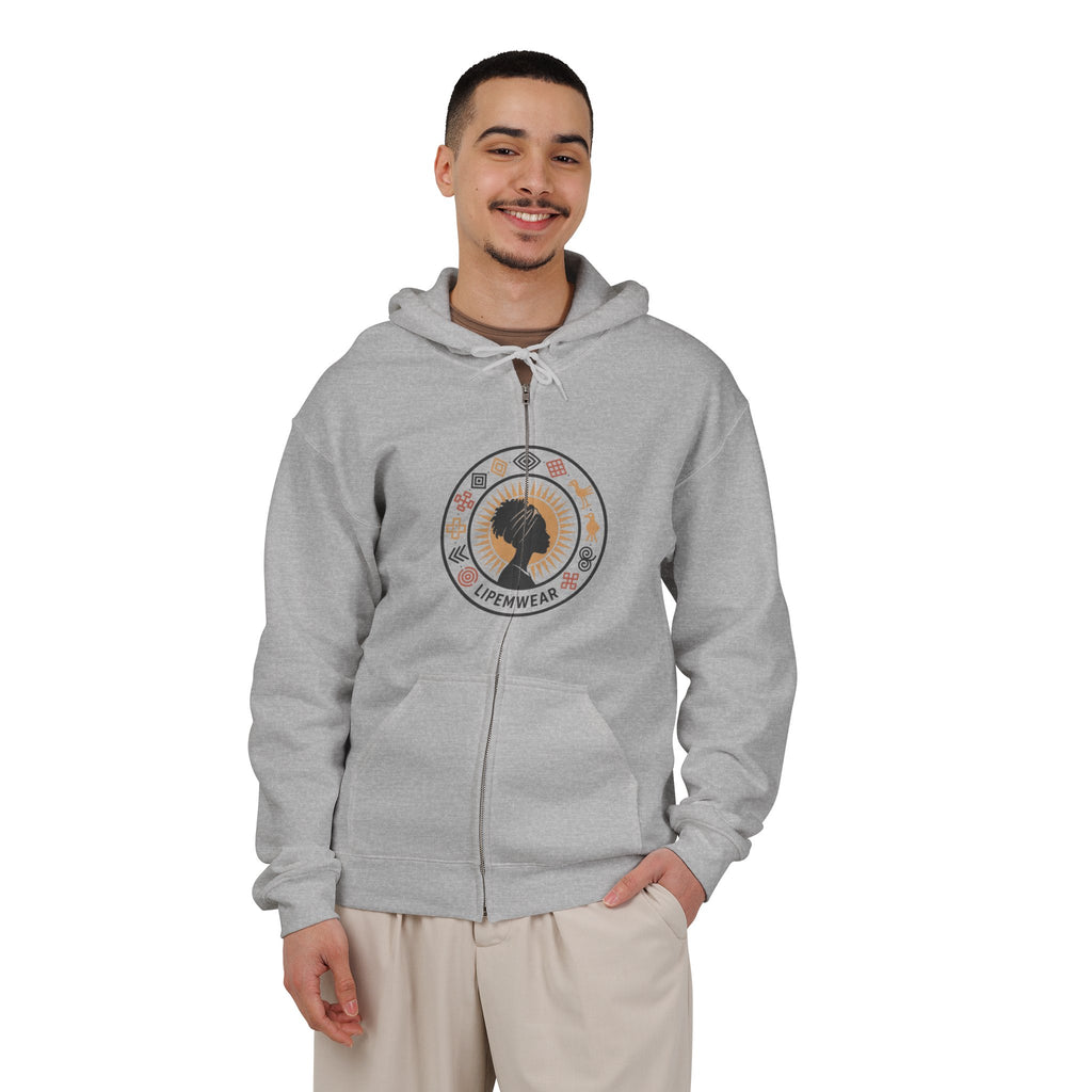 Lipemwear Heritage Emblem Zip Hoodie