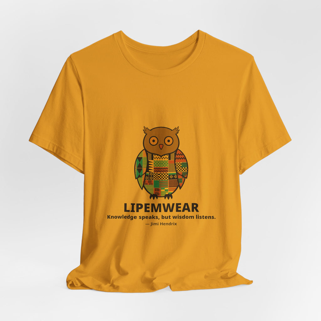 Lipemwear Kente Owl Tee