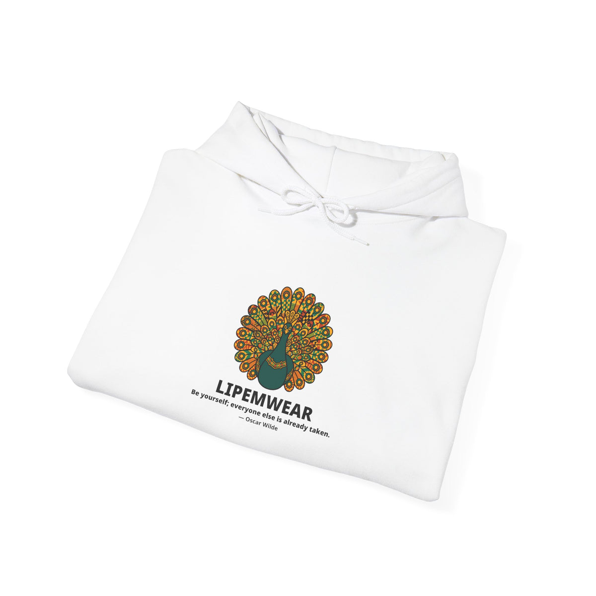 Lipemwear Kente Peacock Hoodie
