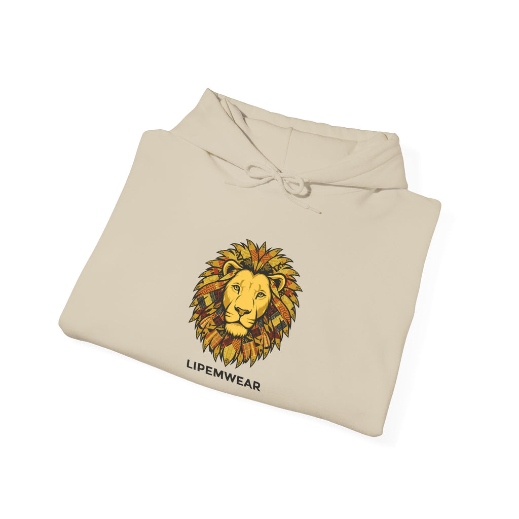 Lipemwear Kente Lion Hoodie