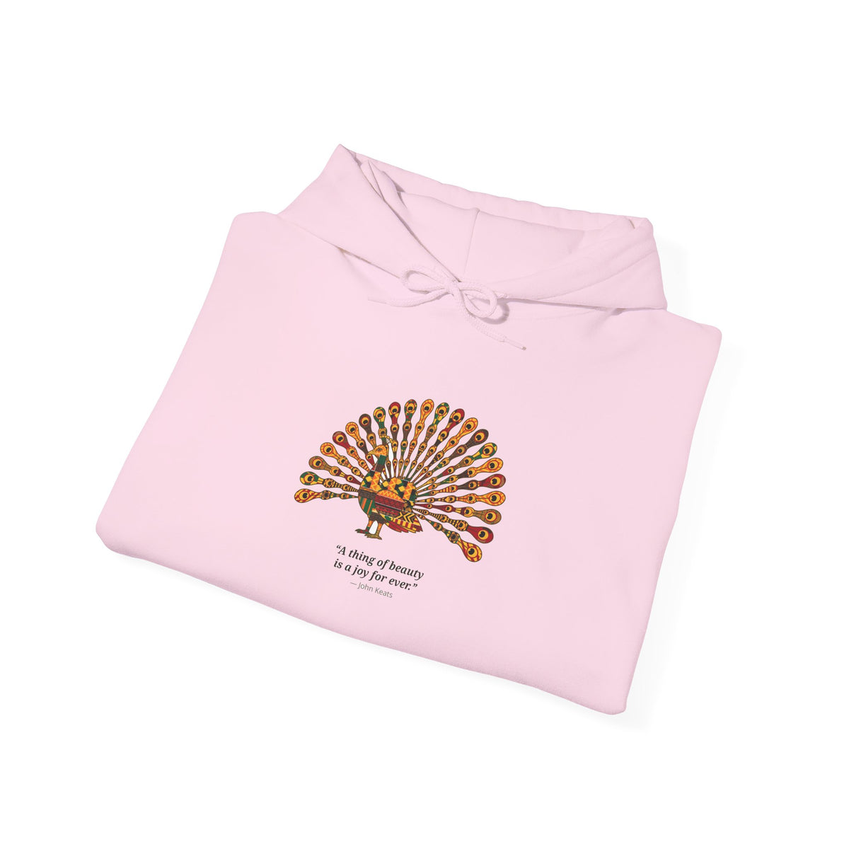 Kente Peacock Hoodie