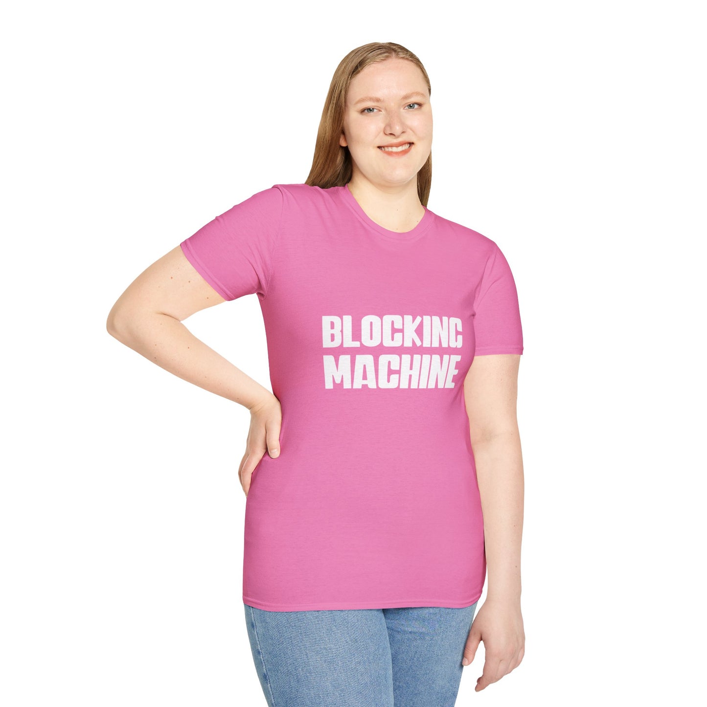 Blocking Machine Unisex T-Shirt