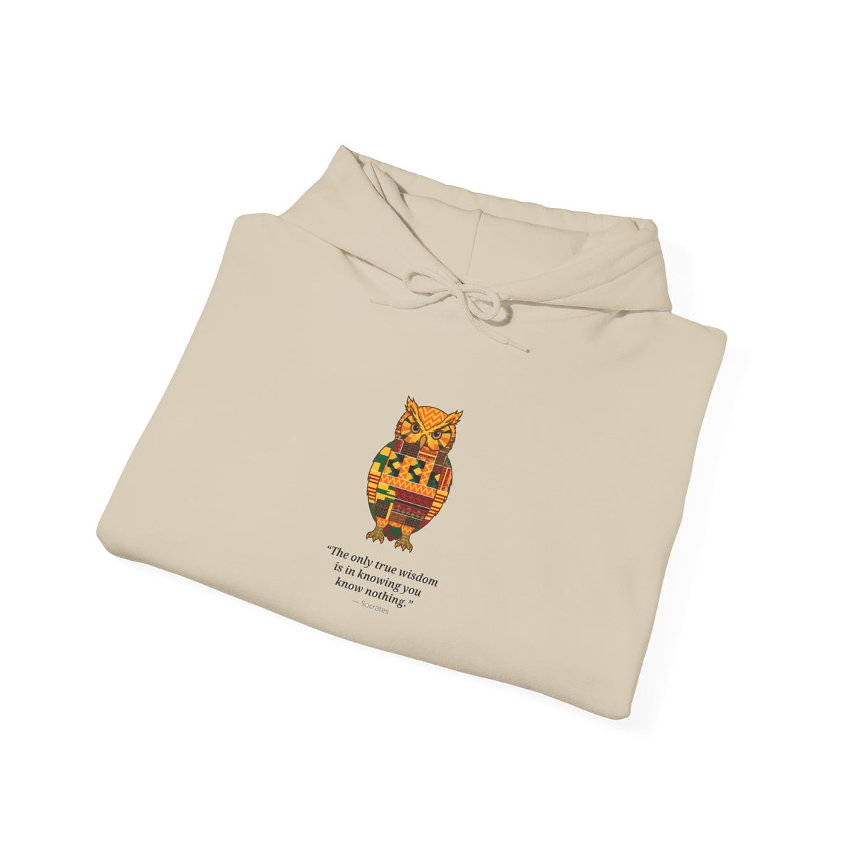 Kente Owl Hoodie
