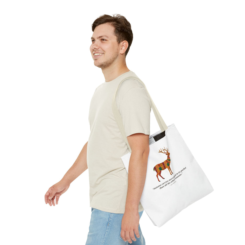 Kente Stag Tote Bag