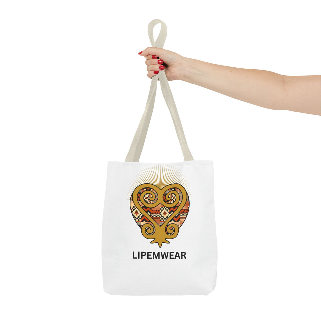 Lipemwear Sankofa Heart Tote Bag