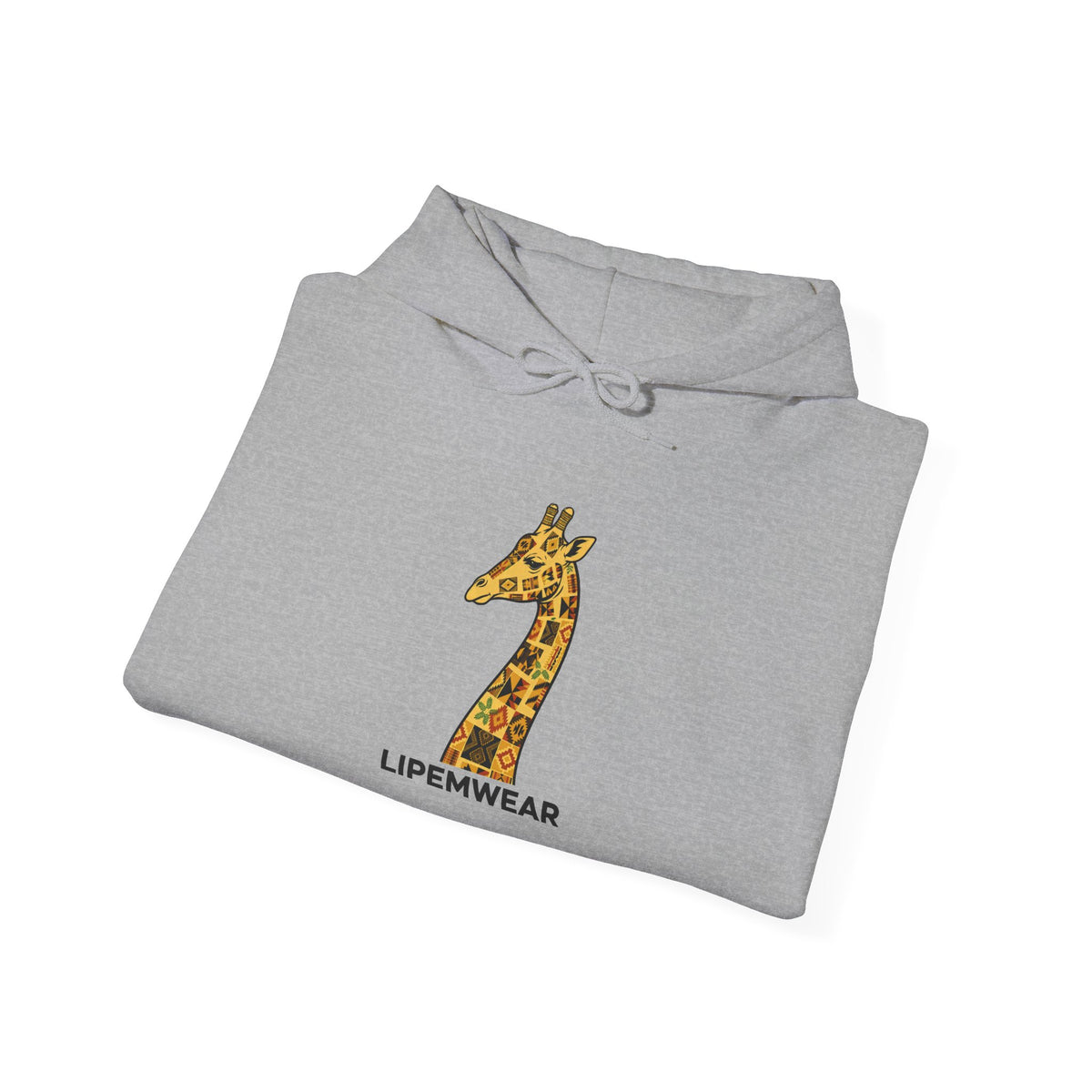 Lipemwear Kente Giraffe Hoodie