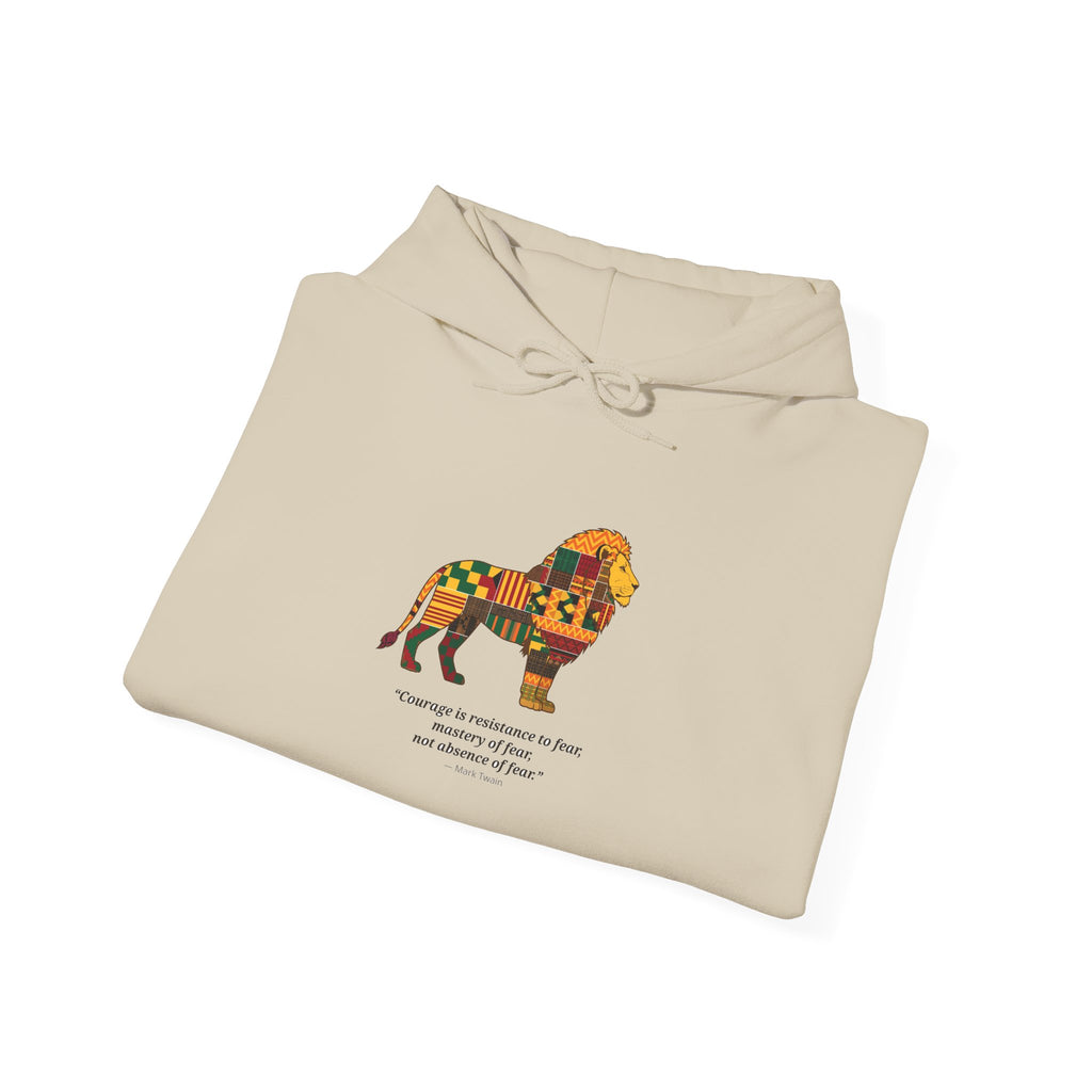 Kente Lion Hoodie