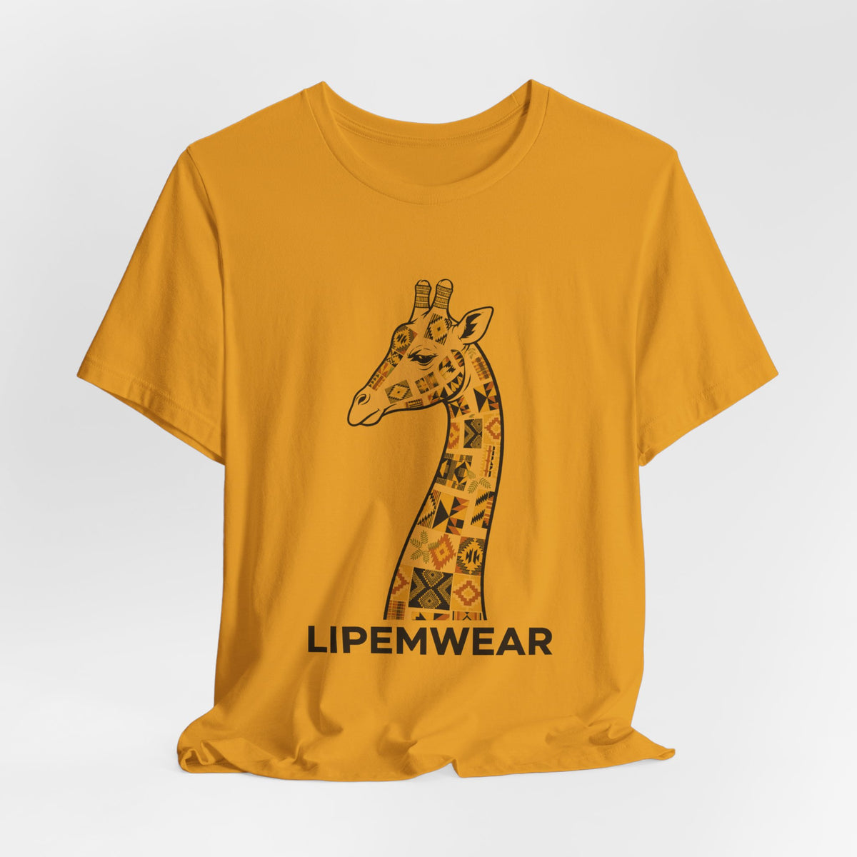 Lipemwear Kente Giraffe Tee