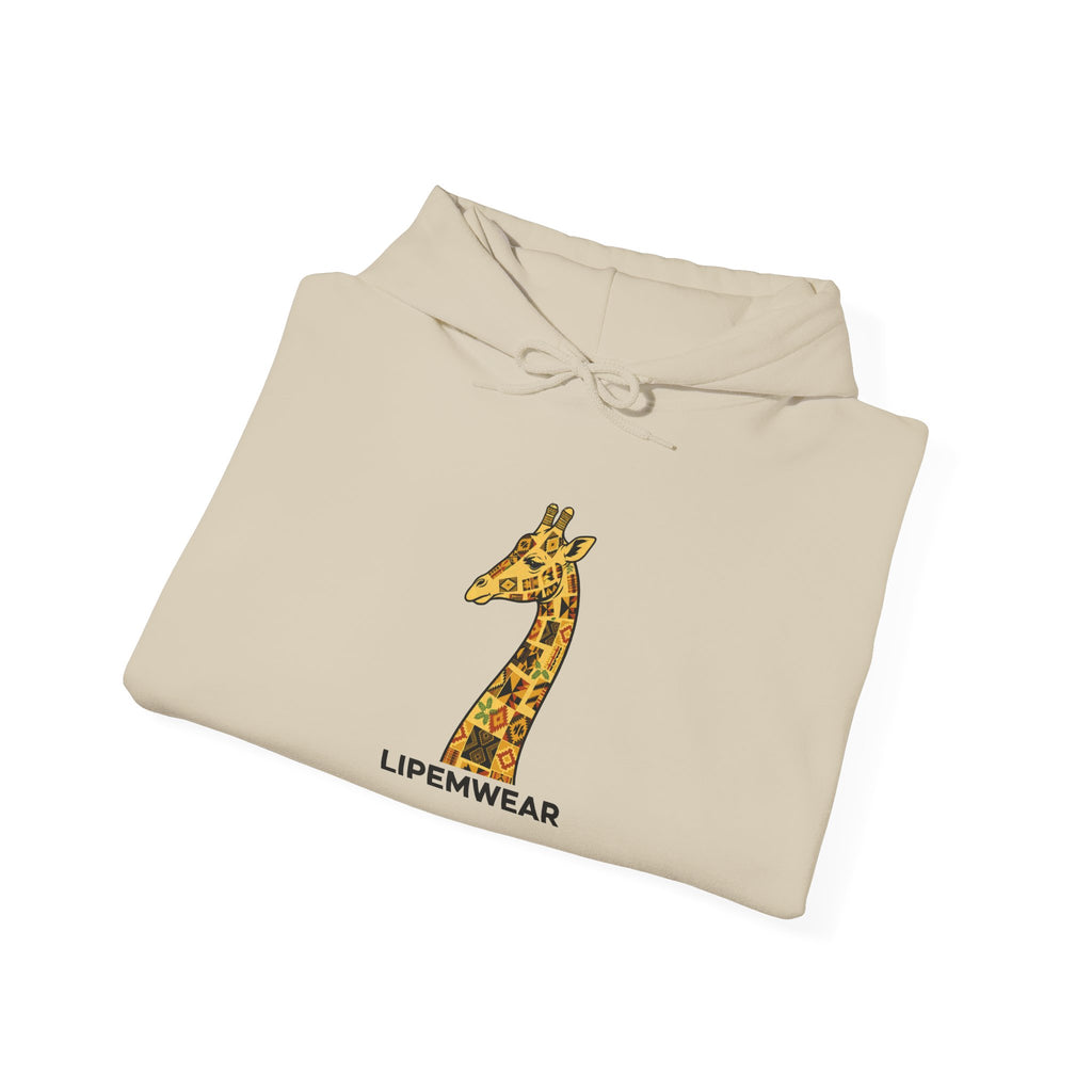 Lipemwear Kente Giraffe Hoodie