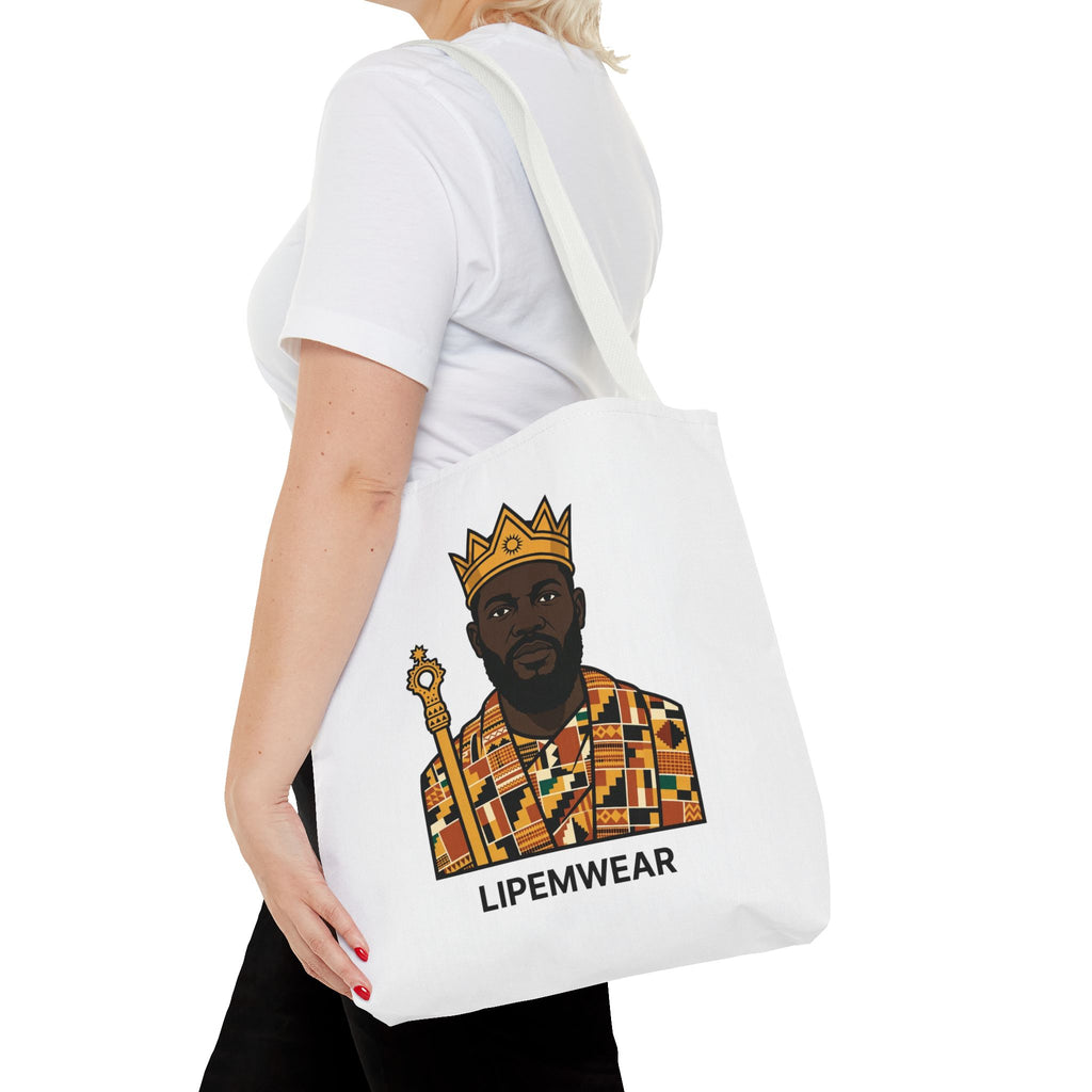 Lipemwear Kente King Tote Bag