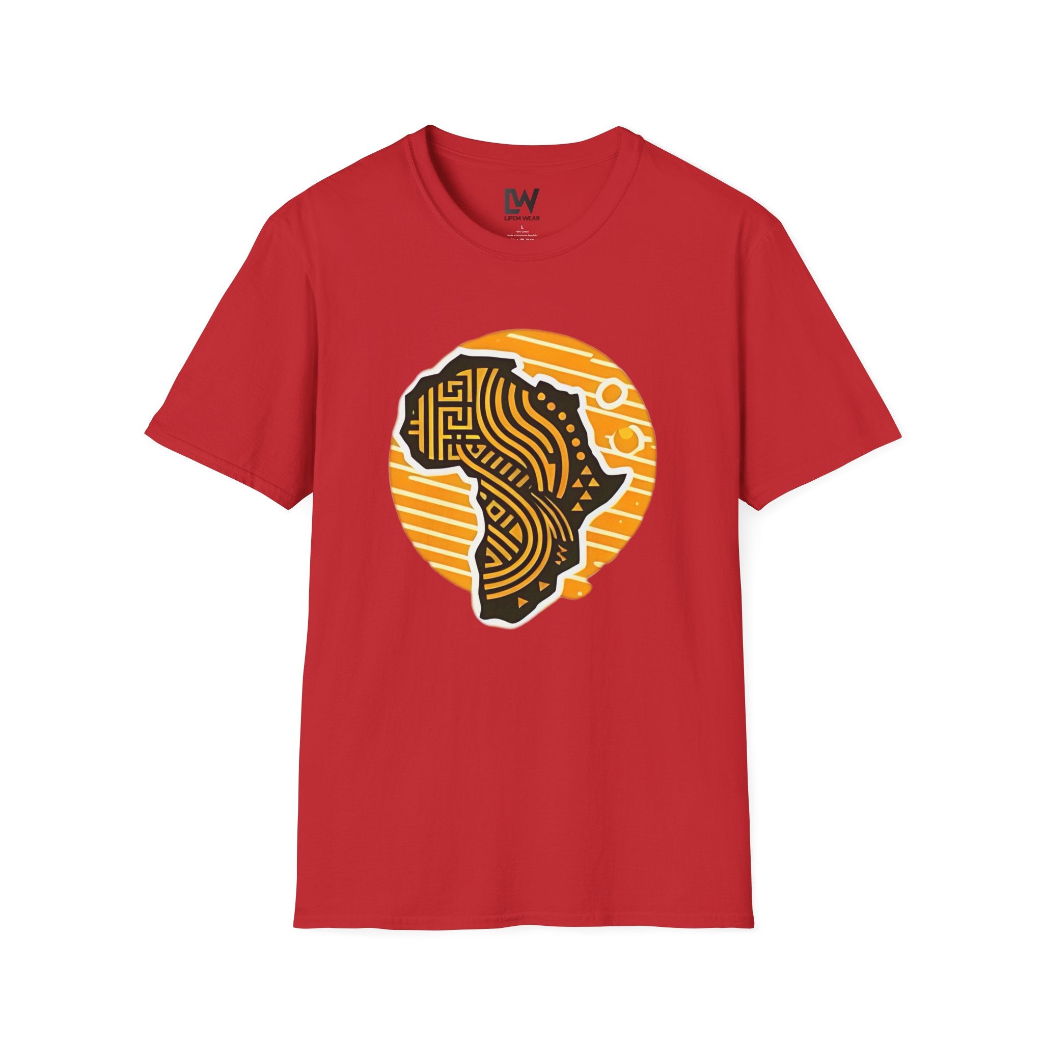 Yellow Africa Unisex T-Shirt
