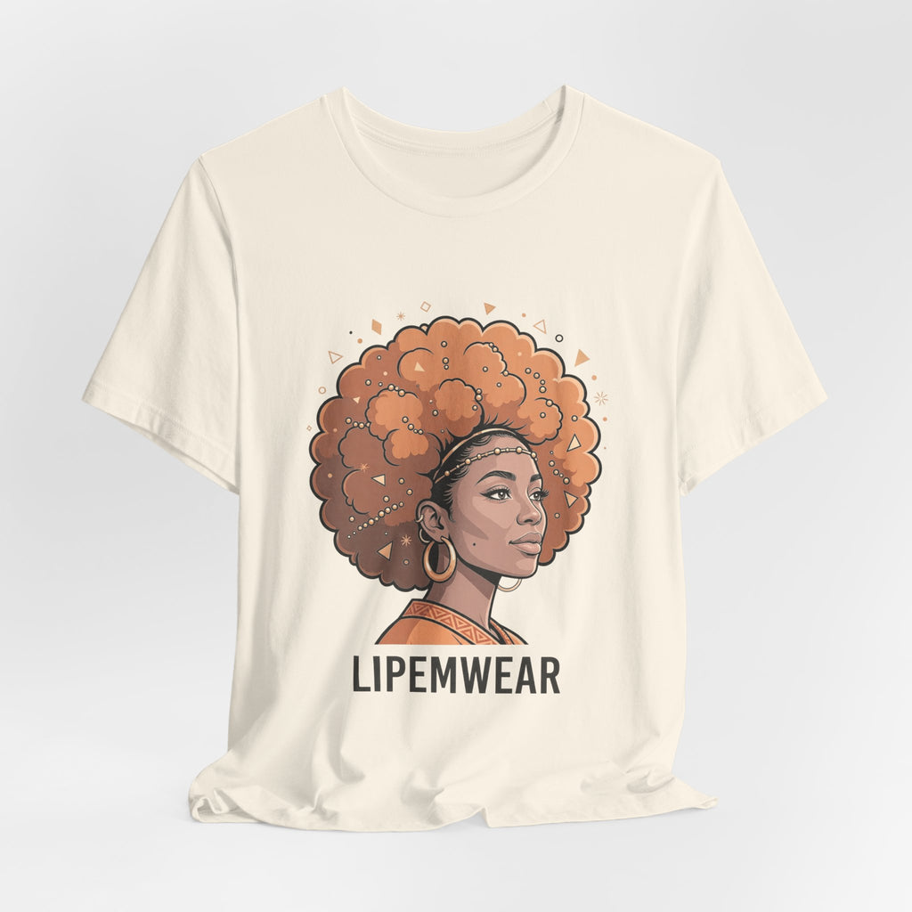 Lipemwear Golden Afro Tee