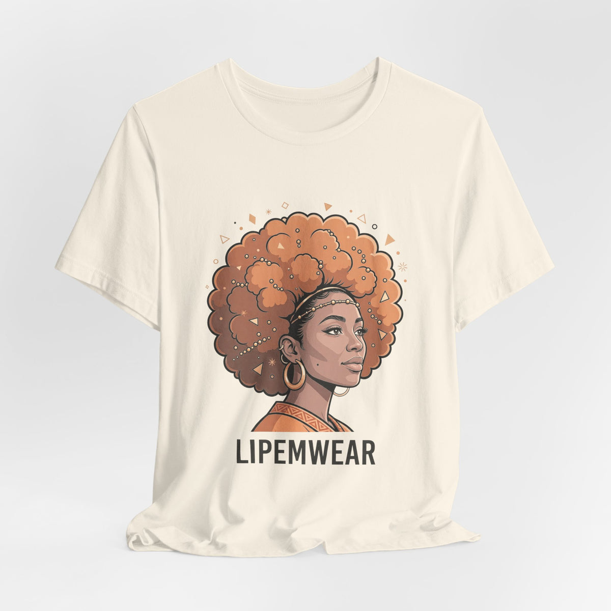 Lipemwear Golden Afro Tee