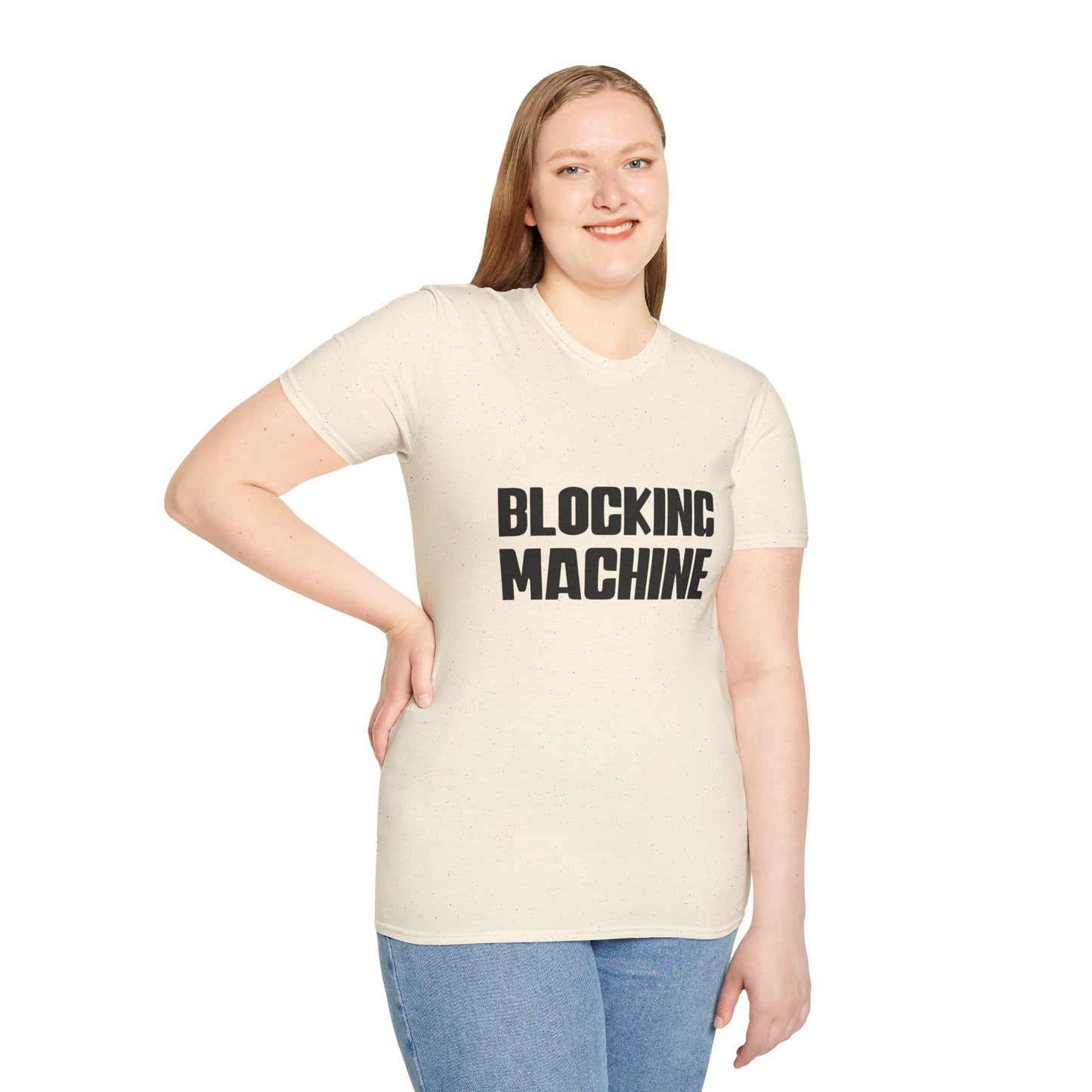 Blocking Machine Unisex T-Shirt