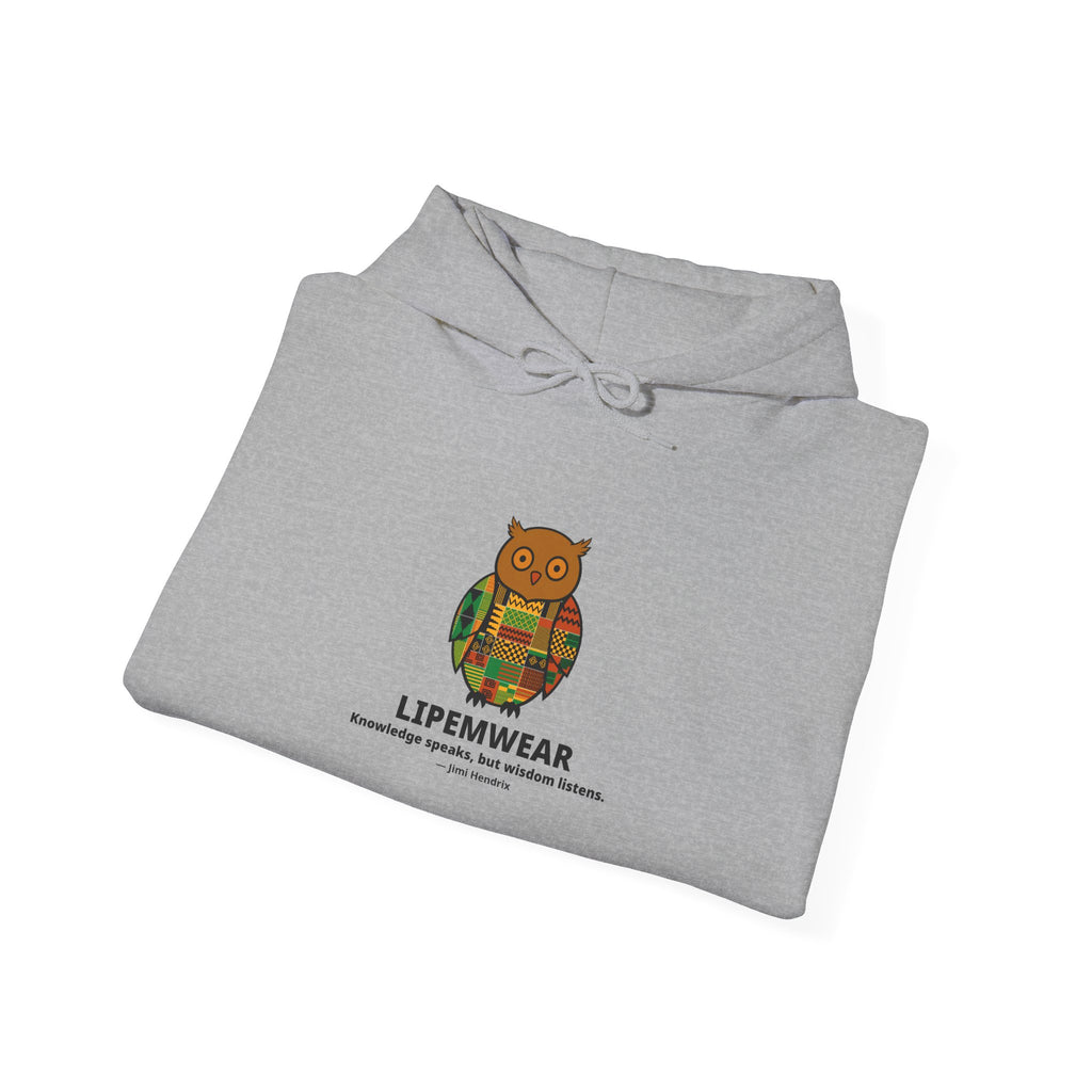 Lipemwear Kente Owl Hoodie