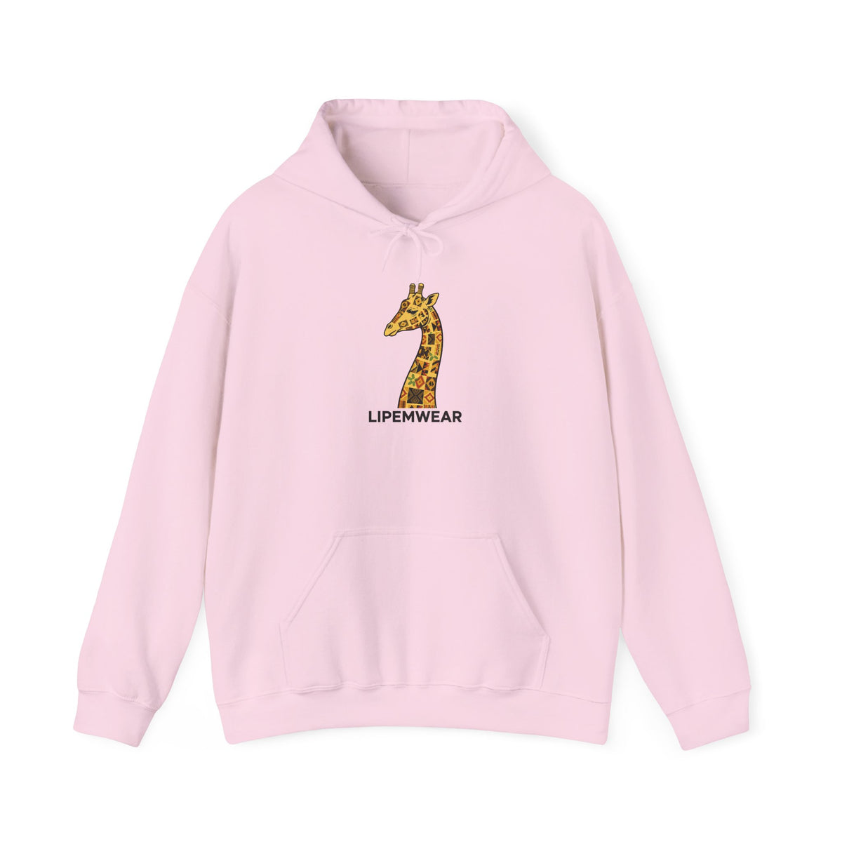 Lipemwear Kente Giraffe Hoodie
