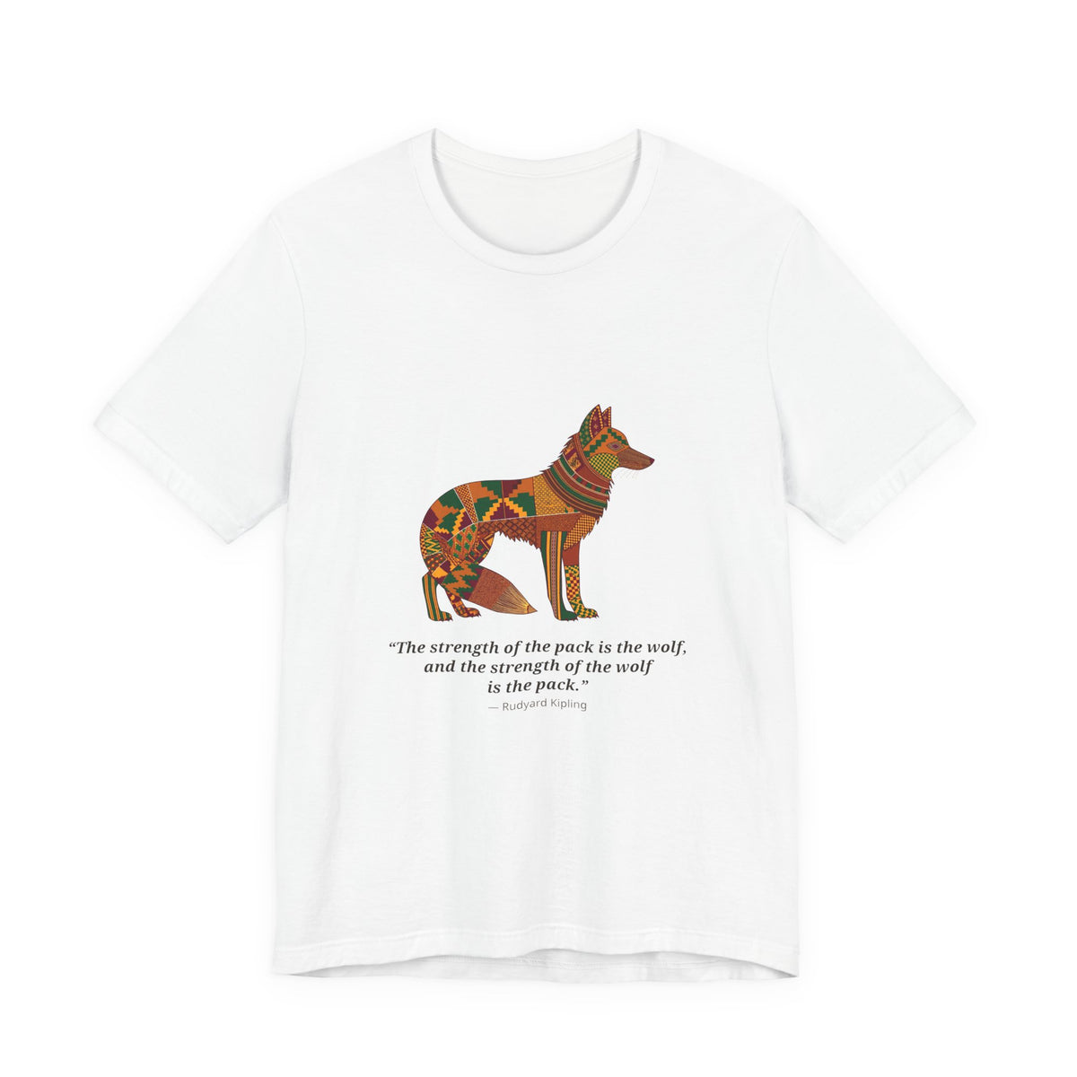 Lipemwear Kente Wolf Tee