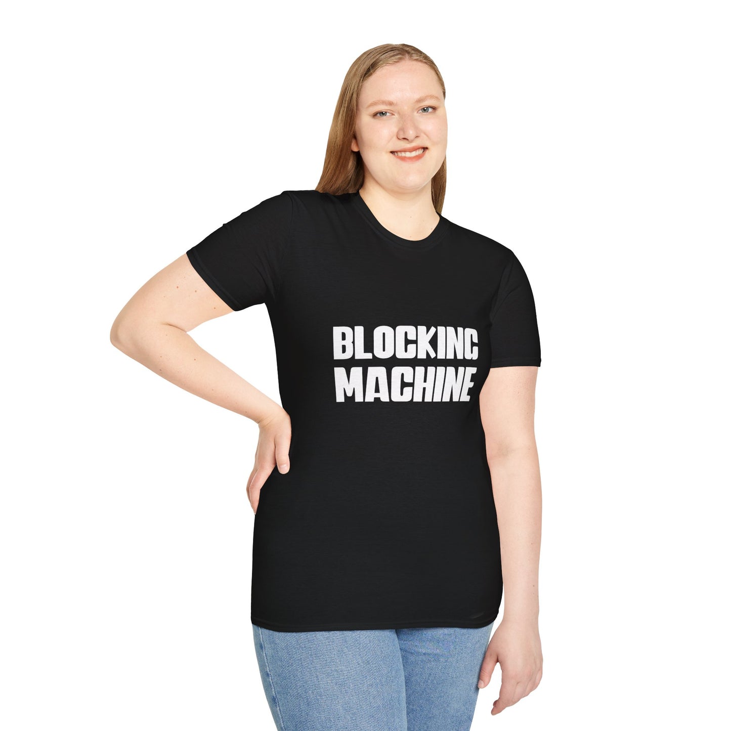 Blocking Machine Unisex T-Shirt