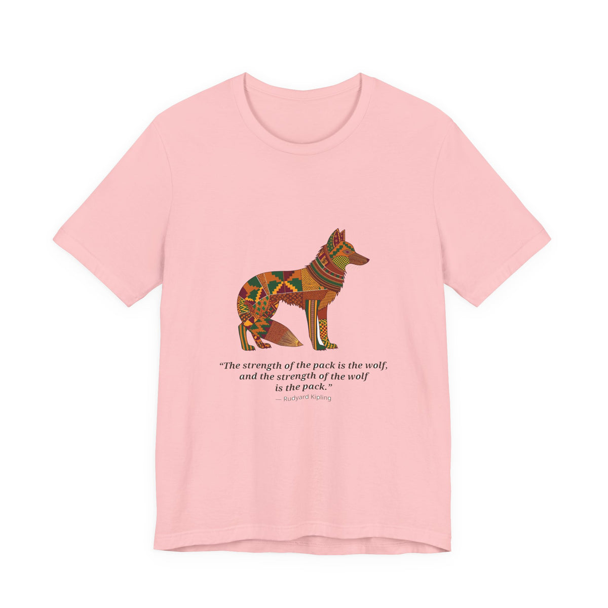 Lipemwear Kente Wolf Tee