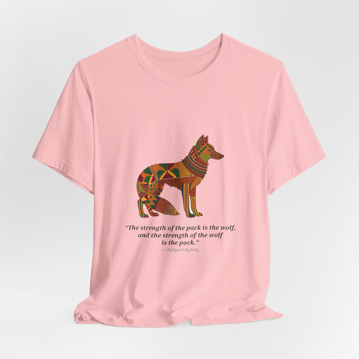 Lipemwear Kente Wolf Tee