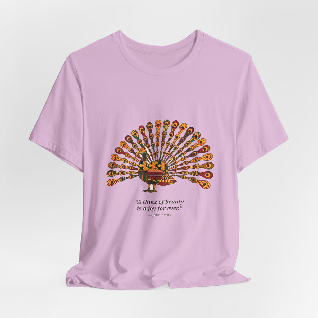 Kente Peacock Tee