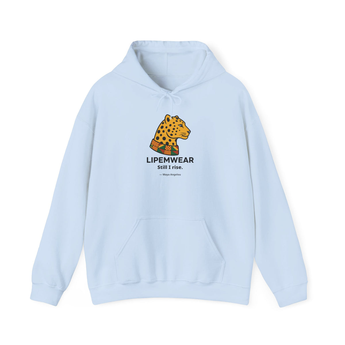 Lipemwear Kente Cheetah Hoodie