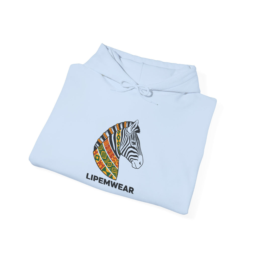 Lipemwear Kente Zebra Hoodie