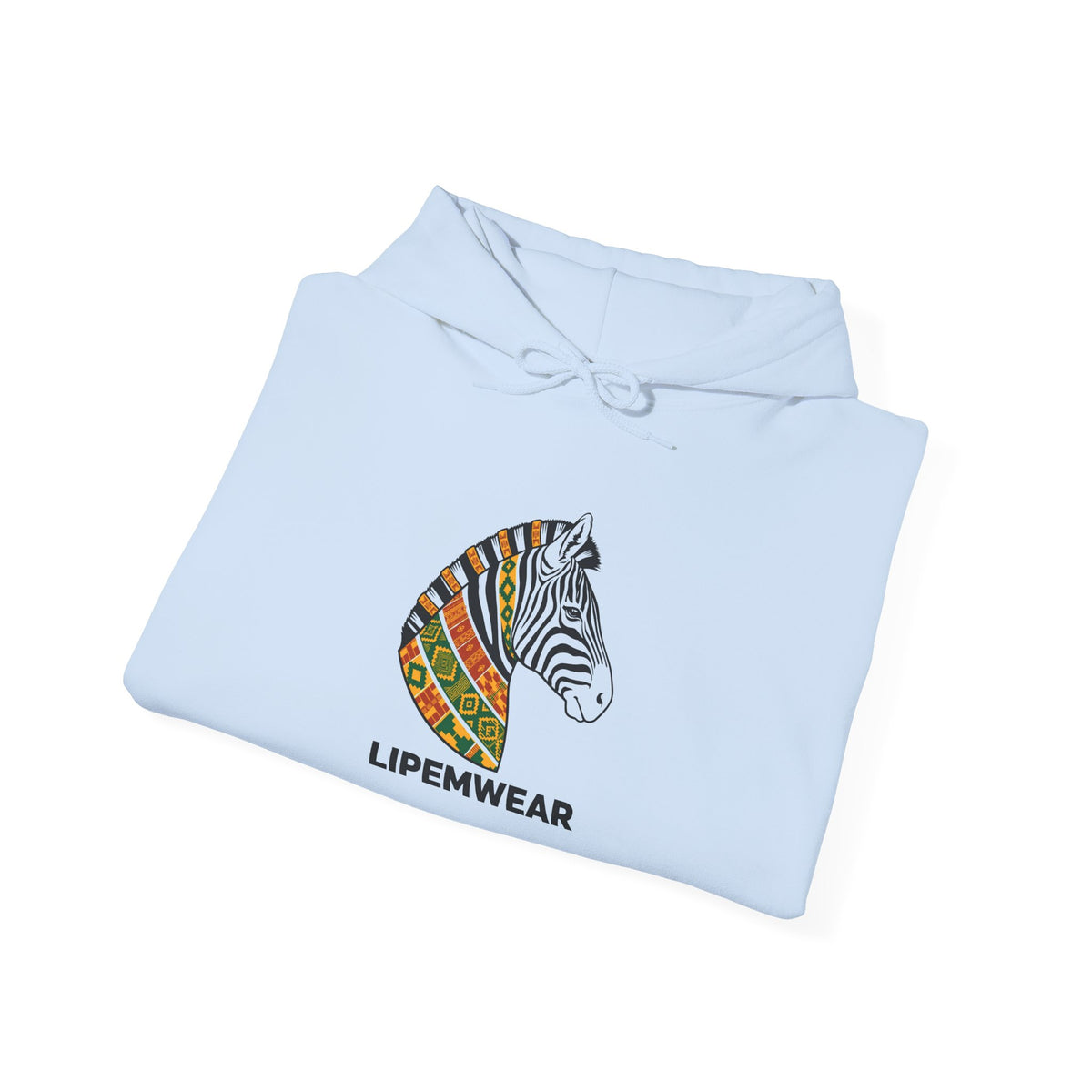 Lipemwear Kente Zebra Hoodie