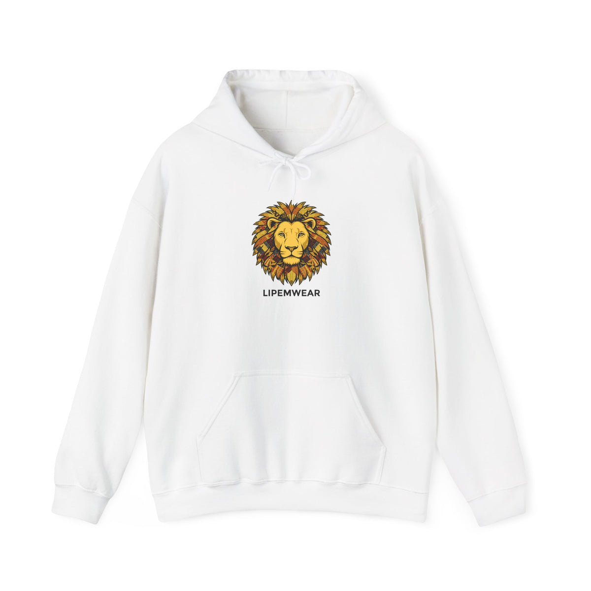 Lipemwear Kente Lion Hoodie