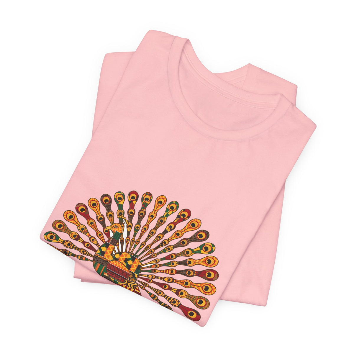 Kente Peacock Tee