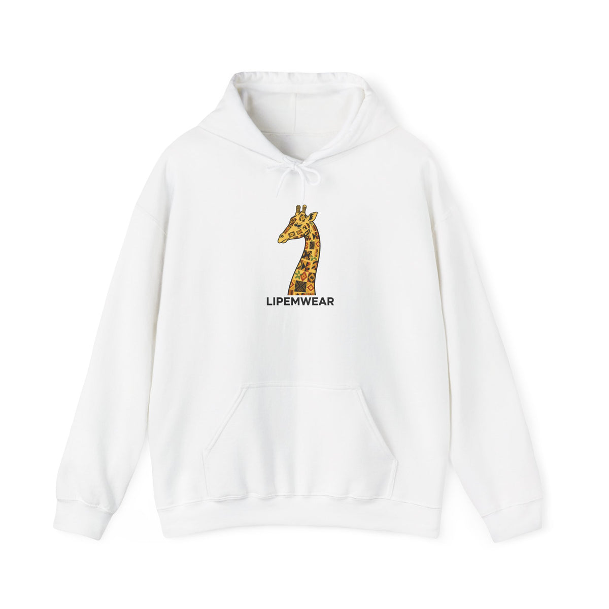 Lipemwear Kente Giraffe Hoodie