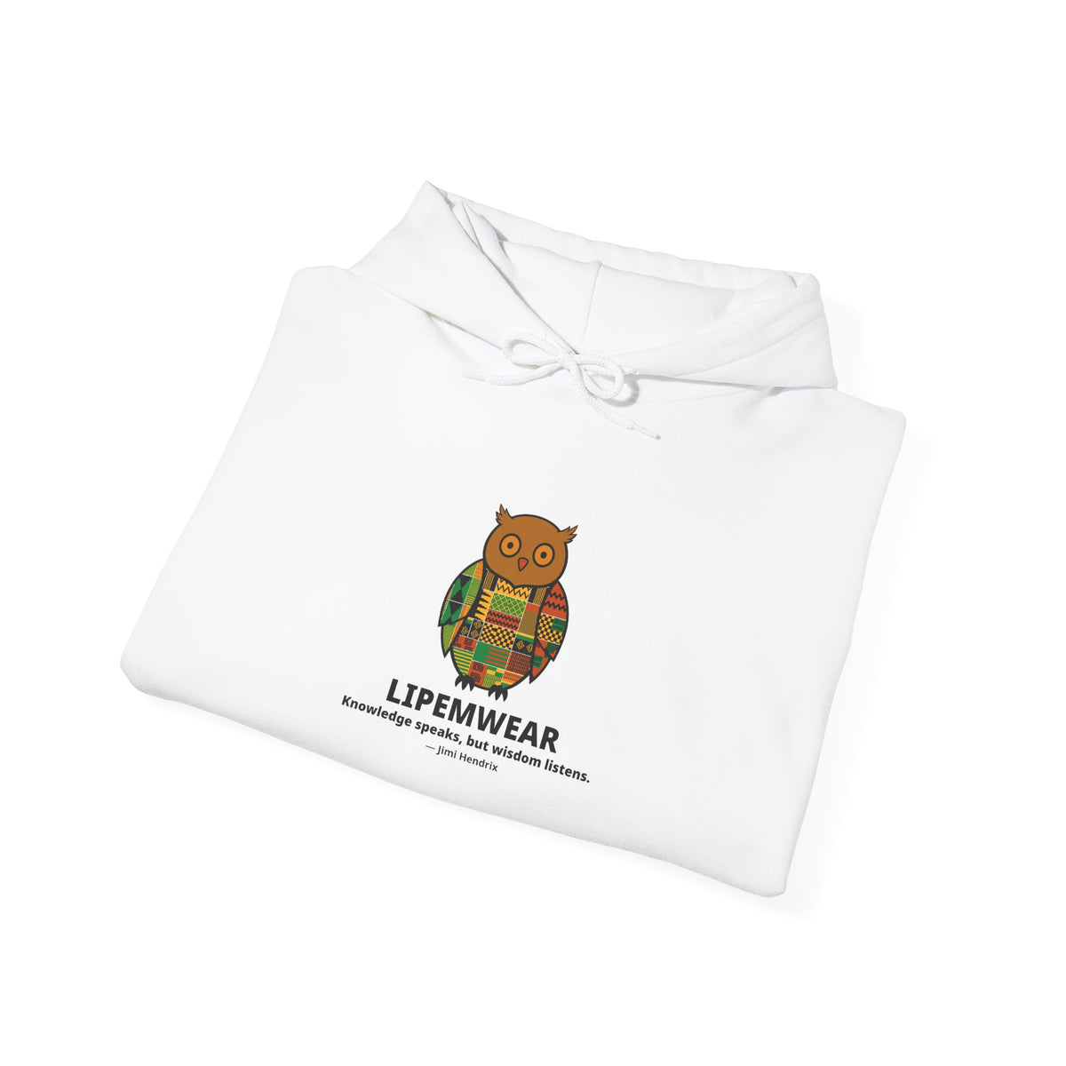 Lipemwear Kente Owl Hoodie