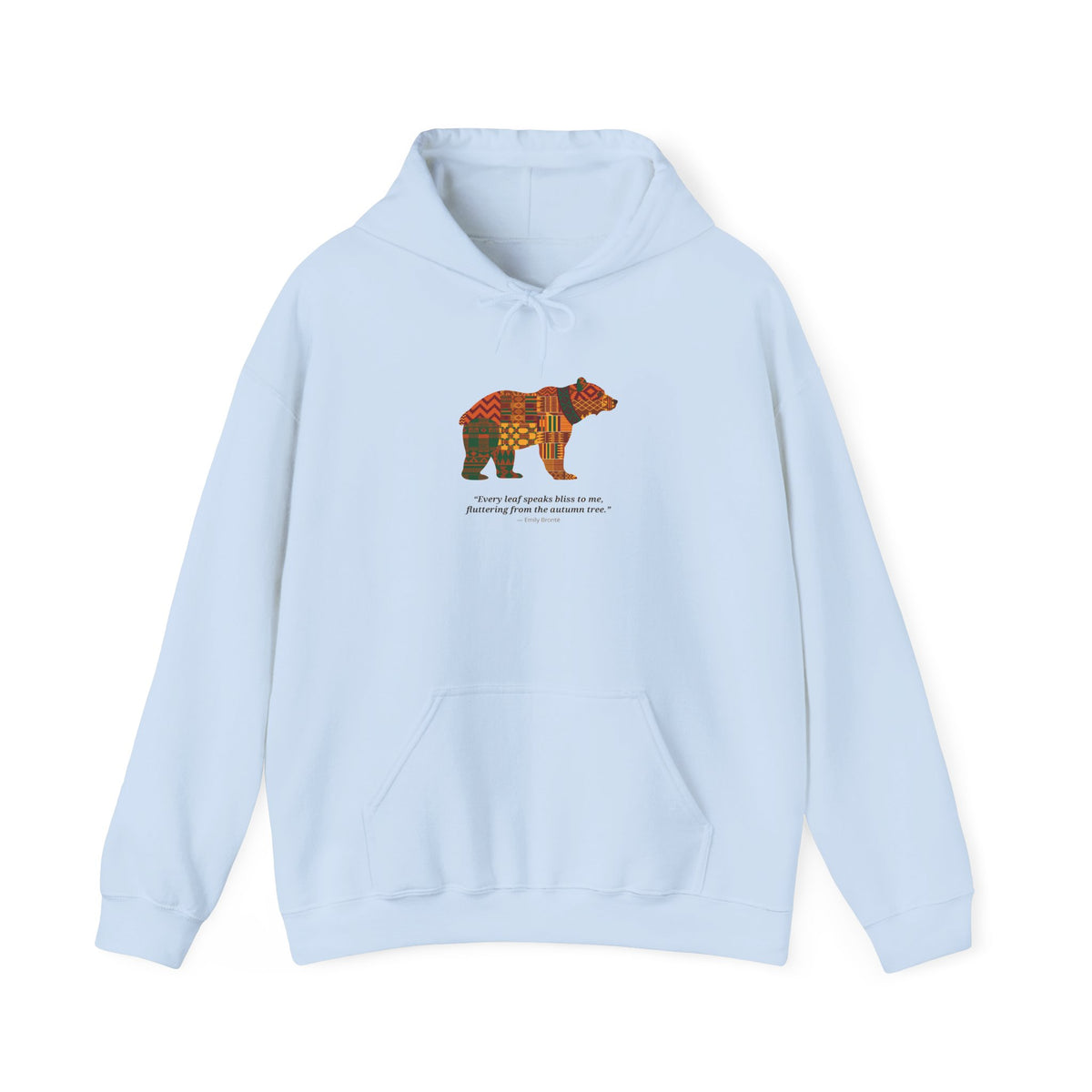 Kente Bear Hoodie