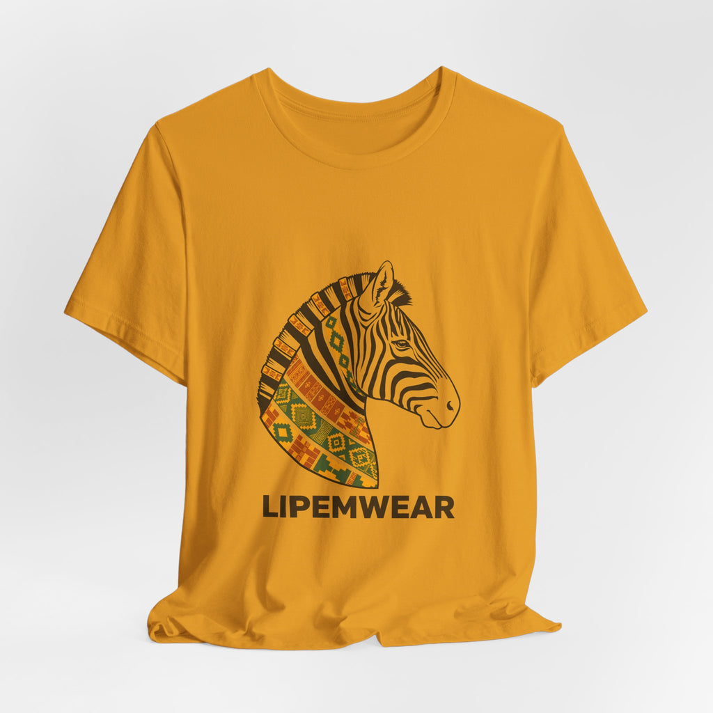Lipemwear Kente Zebra Tee