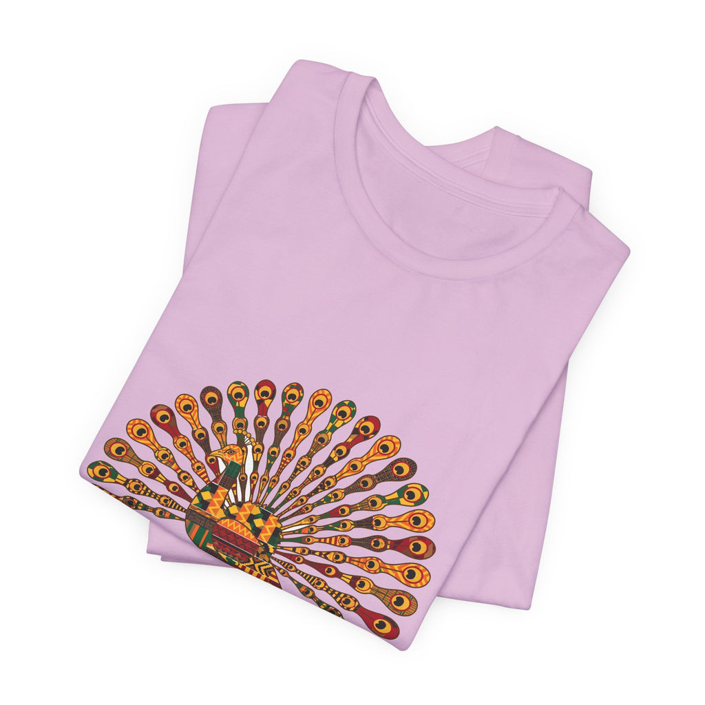 Kente Peacock Tee