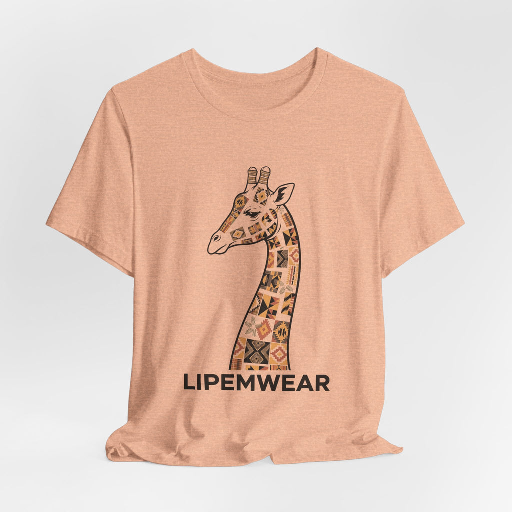Lipemwear Kente Giraffe Tee