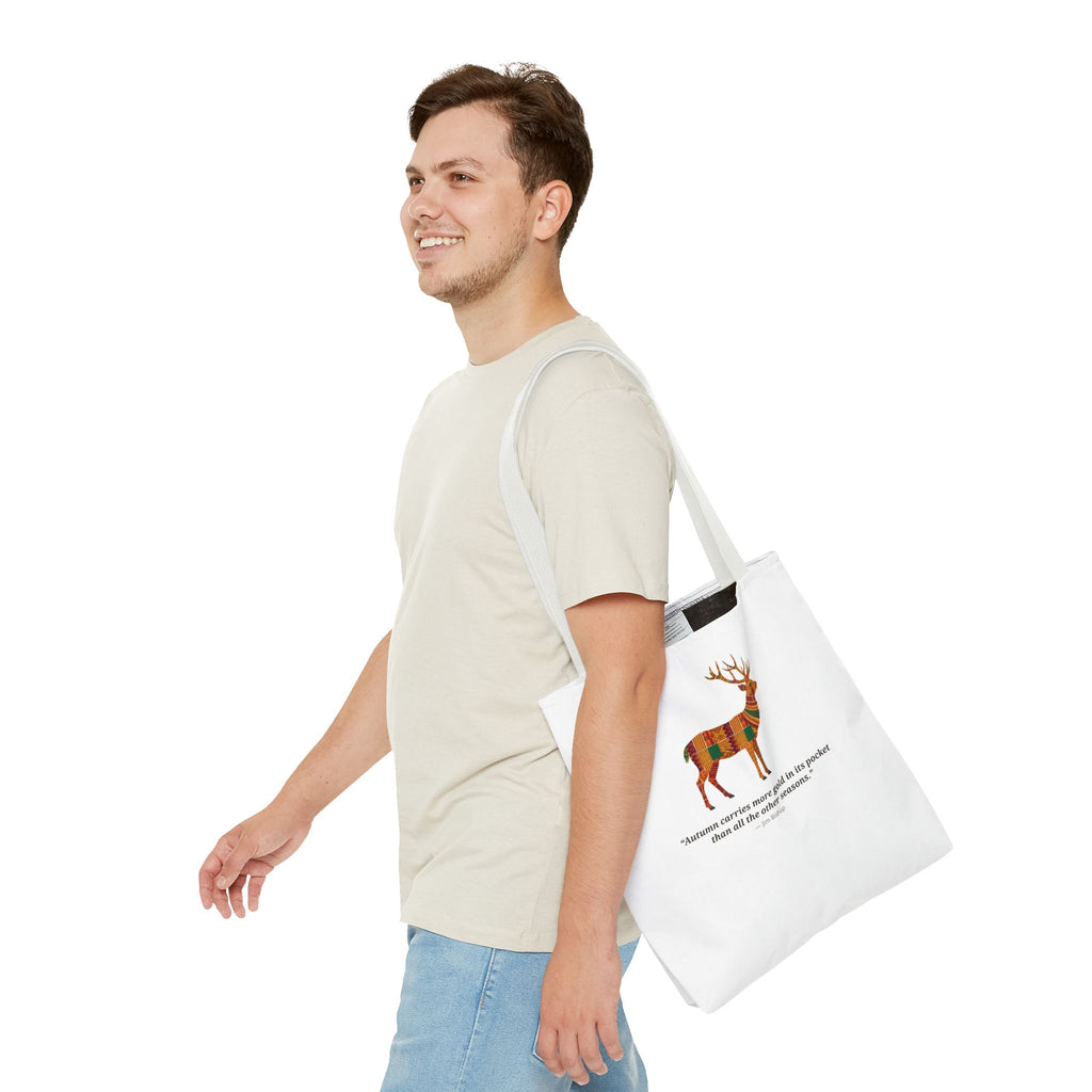 Kente Stag Tote Bag