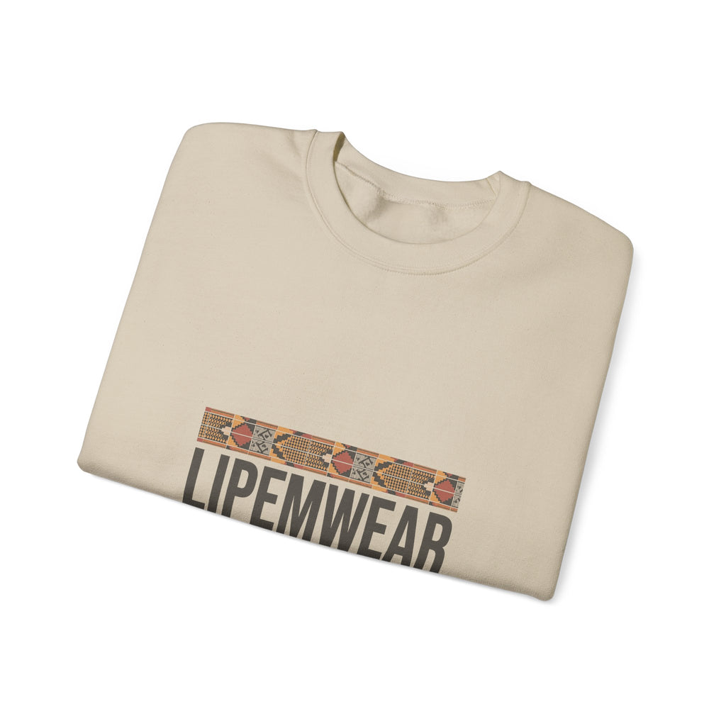 Lipemwear Kente Wordmark Sweatshirt