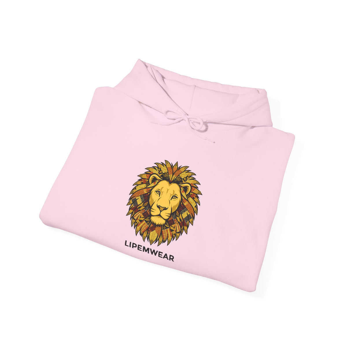 Lipemwear Kente Lion Hoodie