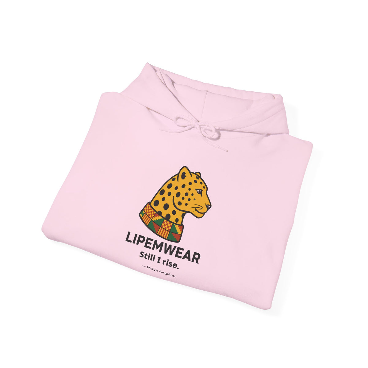 Lipemwear Kente Cheetah Hoodie