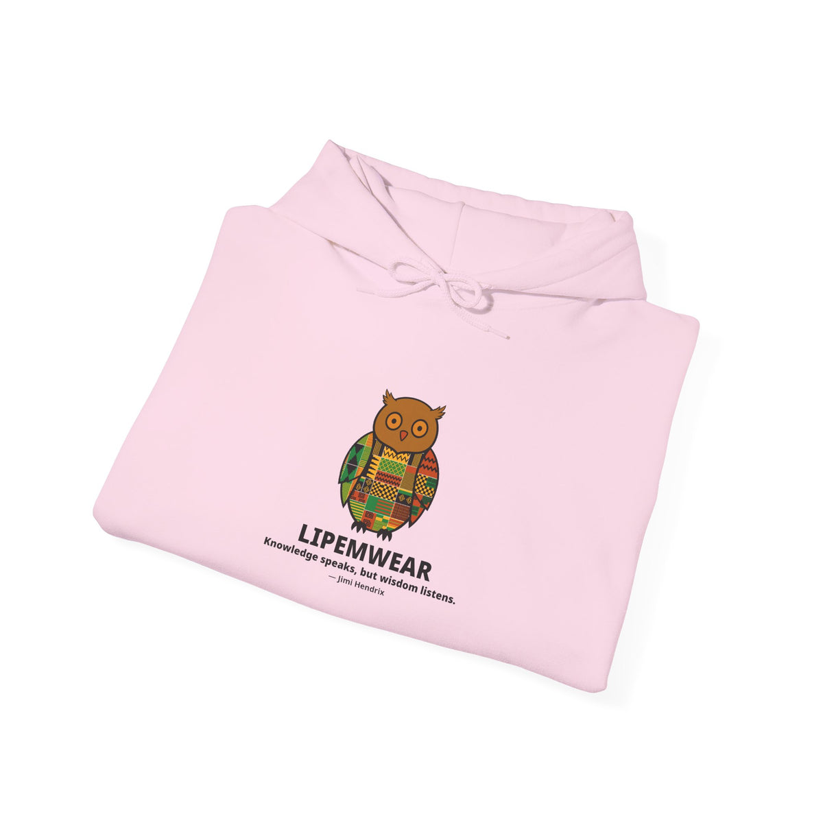 Lipemwear Kente Owl Hoodie